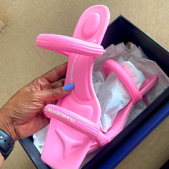 Alexander Wang Shoes - Alexander Wang Neon Pink Tubular Sandal size 40 NWT never worn